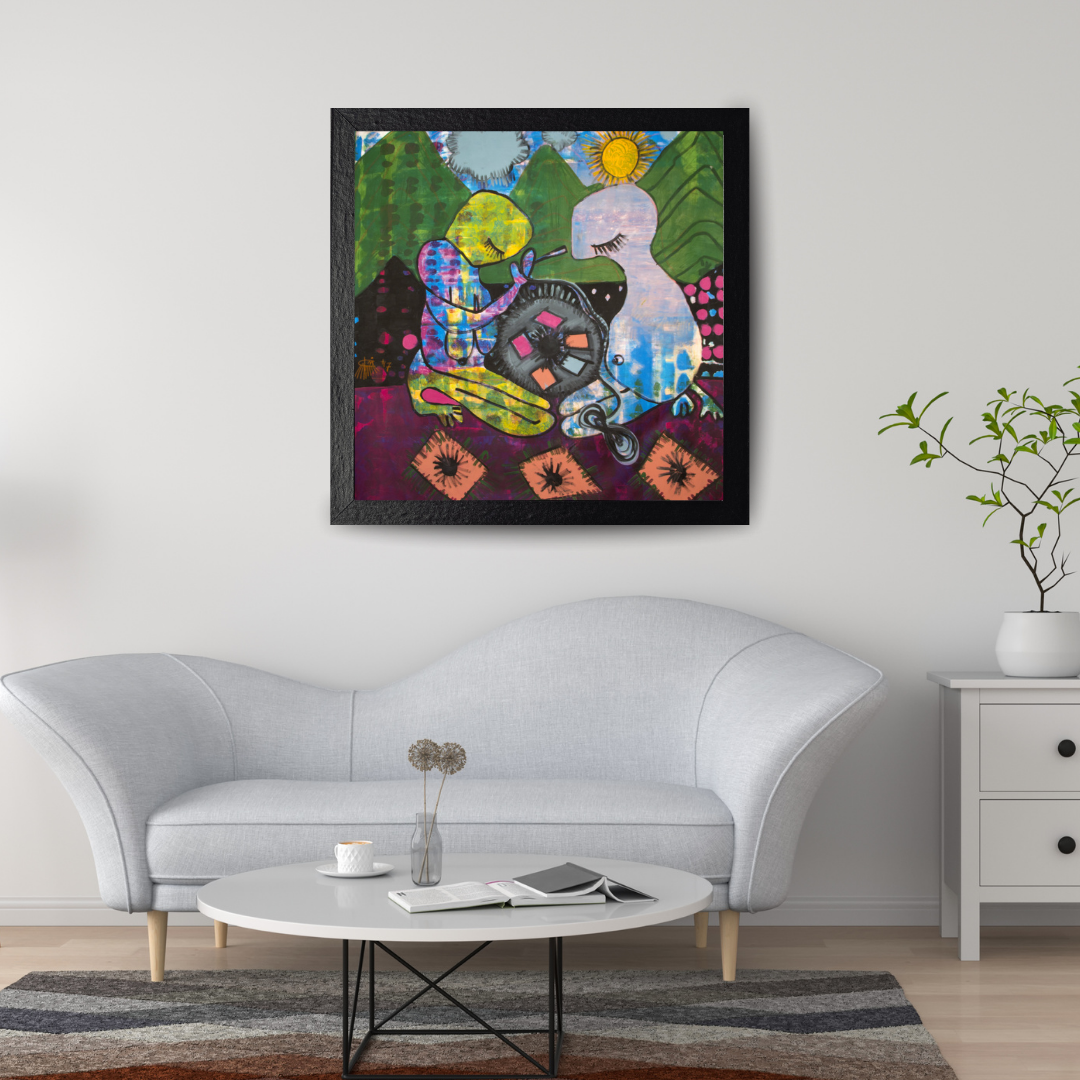 "FRIENDS" by by Kübra Müjde - Premium Matte Paper Poster