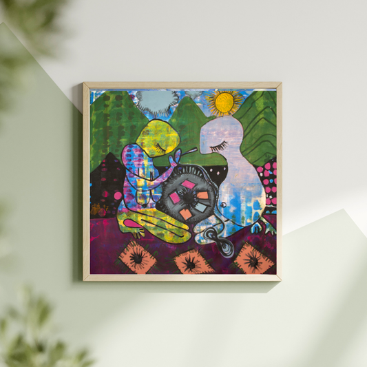 "FRIENDS" by by Kübra Müjde - Premium Matte Paper Poster