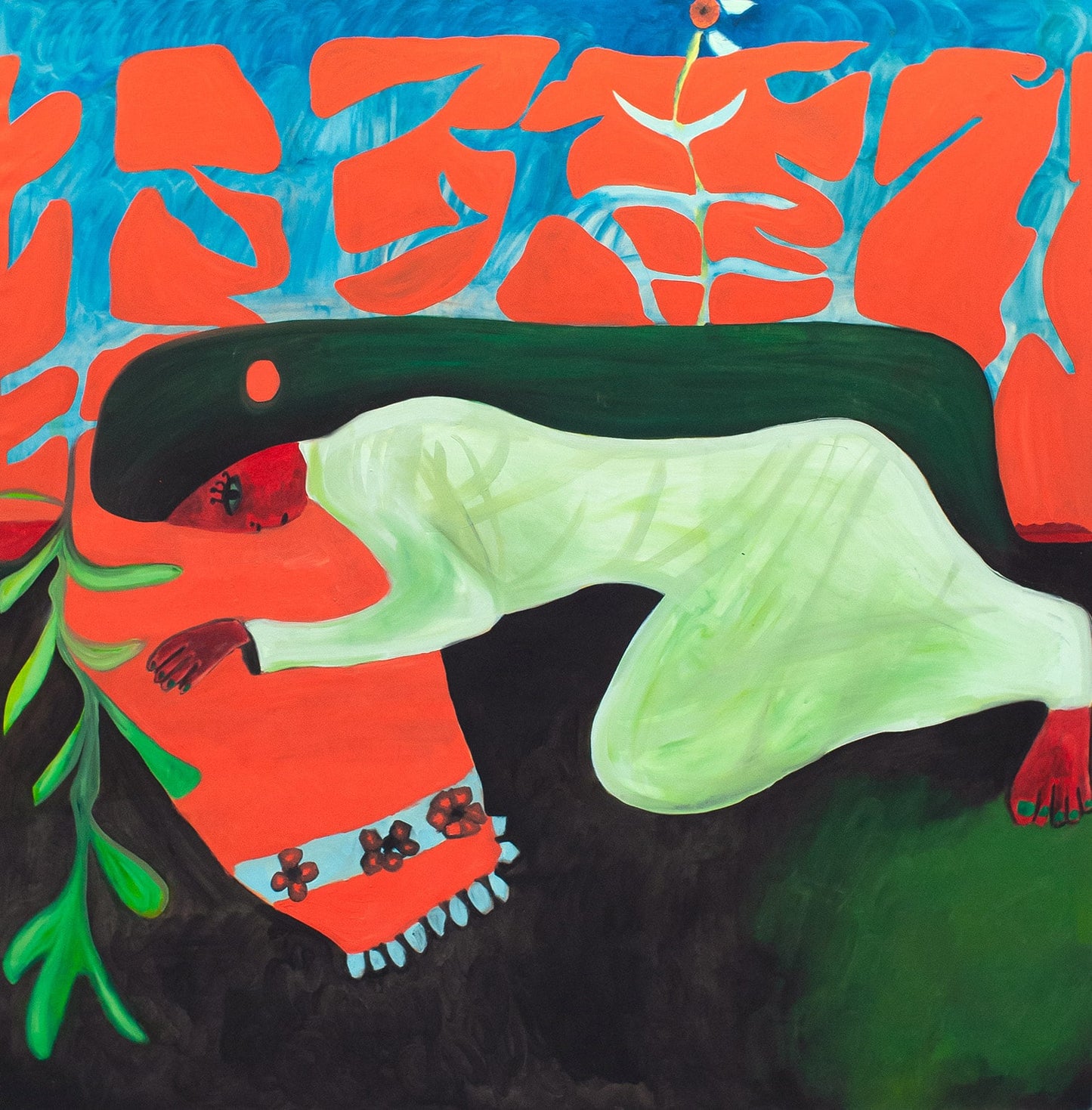 "SLEEPING GIRL" by Kübra Müjde - Premium Matte Paper Poster