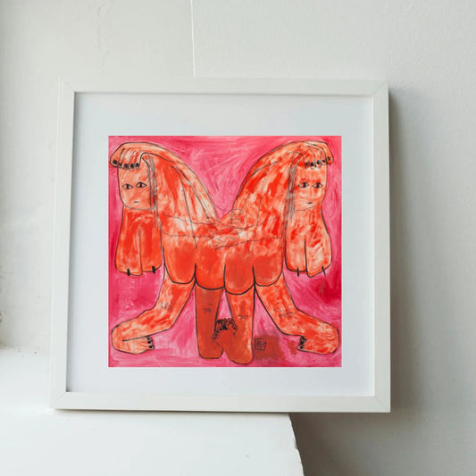 "DANCERS" by Kübra Müjde - Premium Matte Paper Poster