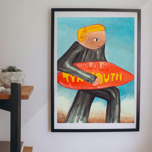"TYNEMOUTH" by by Kübra Müjde - Premium Matte Paper Poster